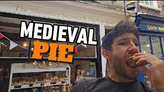 A PIE ON YORK'S MEDIEVAL SHAMBLES! UK Pie hunt 