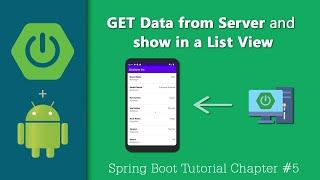 Populate Android List View with Data from Spring Boot Server | Chapter #5