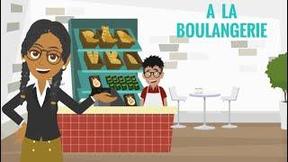 Conversation in french at the bakery - A la boulangerie