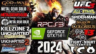 RPCS3 in 2024 | GTX 750 Ti + Ryzen 5 2600 in 2024 | 15 Games Tested in 2024