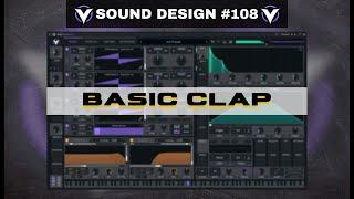 #108 : Cómo hacer un "CLAP BASICO" en VITAL - (DISEÑO SONORO BASICO)  #sounddesign #vitalsynth