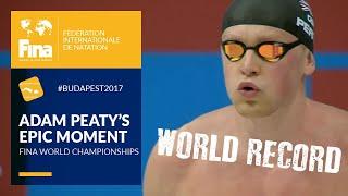 Adam Peaty's World Records at Budapest 2017 | FINA World Championships