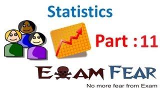 Maths Statistics part 11(Example Discrete Frequency Distribution, Mean deviation about median) CBSE