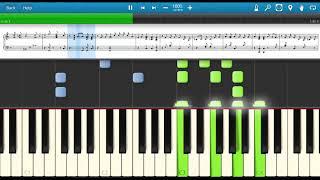 Traditional Turkey in the Straw Ice Cream Truck Song - Piano Music Tutorial