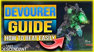 The ULTIMATE Devourer Guide - The First Descendant How To Beat Devourer Void Intercept Boss