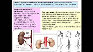 Симптоматические артериальные гипертензии