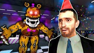 FNAF Pizzeria Party Turns into a SURVIVAL ! - Garry's Mod Gameplay