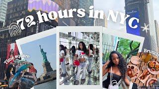 Travel Vlg : TRIP TO THE BIG APPLE  ||come spend a few days with me in nyc !