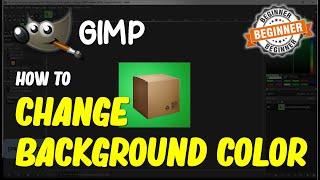 Gimp How To Change Background Color