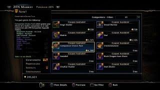 Neverwinter New Companion Pack With Regis in Zen Market