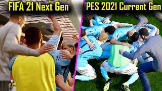  FIFA 21 Next Gen vs PES 2021 - GAMEPLAY COMPARISON ● PS5/ Xbox Series S/X vs PS4/ PC