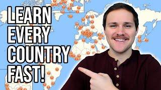 How to Learn Every Country on Earth