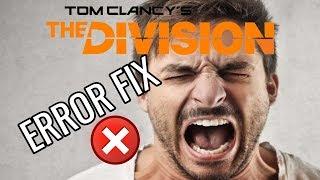 How To Fix Tom Clancy The Division Error Code Delta In 30 Seconds