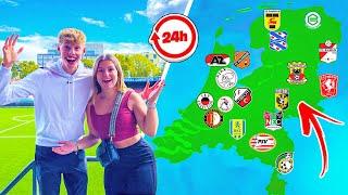 WIJ GAAN LANGS ALLE EREDIVISE STADIONS IN 24 UUR!