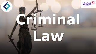 Introduction to Criminal Law | AQA A Level Law