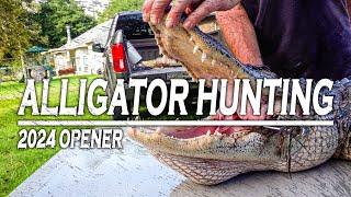 ALLIGATOR HUNTING | Louisiana Opening Weekend 2024