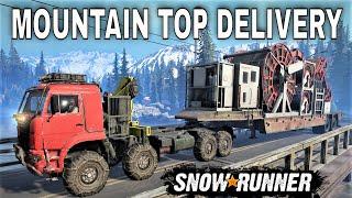 SNOWRUNNER MOUNTAINTOP DELIVERY FLOODED FOOTHILLS GAMEPLAY YUKON