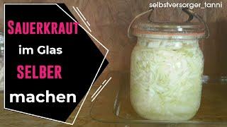 How To Make Sauerkraut - WITHOUT REFRIGERATION you can keep it for many years!