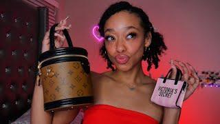 ASMR | Purse Collection  (Tapping, Scratching, Whisper Rambles) 