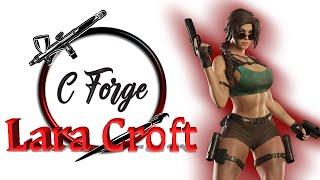 Painting Lara Croft