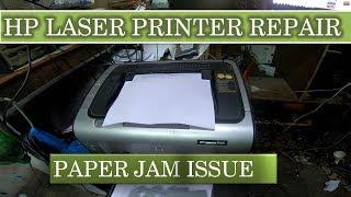hp 1007 Laser printer repair paper jam issue  Fix #kottakkal it #