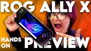 The BEST just got BETTER? - Asus ROG Ally X Hands-On Preview