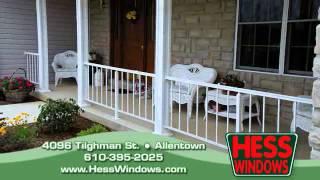 Hess Windows Allentown, PA | Awnings & Railings for Home of Business