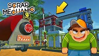 ВОВАН ПРОНИК НА ГАЗОВУЮ СТАНЦИЮ !!! МУЛЬТИК в Scrap Mechanic !!!