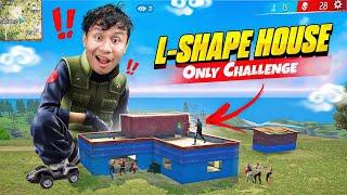 Only L-Shape House Loot & Win a Game Challenge in Free Fire  Tonde Gamer