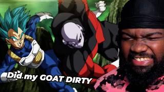 Jiren Calmly Violated Everyone in the Tournament of power @Codenamesuper REACTION