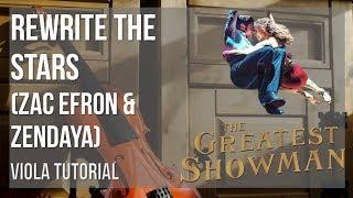 How to play Rewrite the Stars by Zac Efron & Zendaya on Viola (Tutorial)