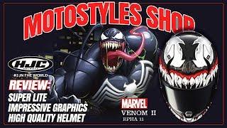 Helmet REVIEW:  HJC RPHA 11 Venom II Marvel Motorcycle Helmet
