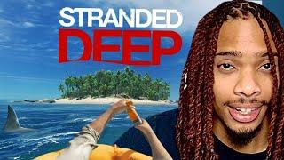 Surviving On A Deserted Island Is EASY! (Stranded Deep Ep.1)