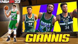 NBA 2K23 GIANNIS ANTETOKOUNMPO BUILD - ISO ATHLETIC FINISHER