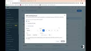 Wix Tutorial  Changing Your Available Booking Hours