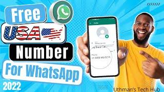 How To Get Free USA  Number For WhatsApp verification 2023 | Free us whatsapp 2023