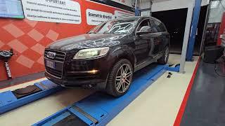 Cum se montează anvelope noi R21  la un Audi Q7-Geometrie direcție 3d by Vox AutoCenterMCS