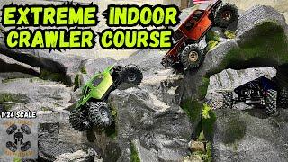 Building an Extreme SCX24 Indoor Mini Crawler Course