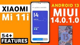 Xiaomi Mi 11i 5G MIUI 14.0.1.0 Update Features | 54+ Hidden Features | Mi 11i 5G Android 13 #Mi11i5G