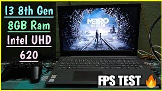 Metro Exodus Game Tested on Low end pc|i3 8GB Ram & Intel UHD 620|Fps Test |
