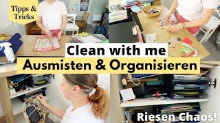 Declutter & Organize  Clean with Me!  Schrank ausmisten