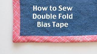 How to Sew Double Fold Bias Tape