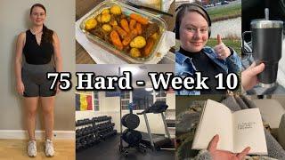 75 Hard Progress Update - Week 10 of the Internet's Toughest Challenge (Meals, Workouts and More!)