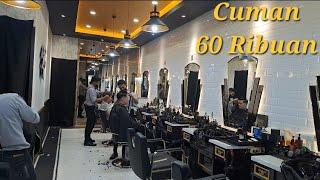 LAGI VIRAL! Tempat Cukur Mewah & Canggih | Captain Barbershop