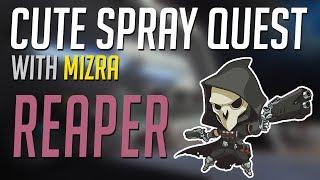 OVERWATCH Cute Spray Quest - Reaper