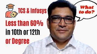 Eligibility criteria for TCS, Wipro or Infosys etc not met? Do This !