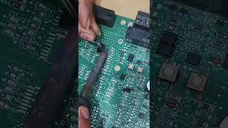 SMD ICs soldering or Desoldering #electronic