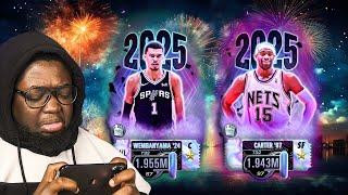 INSANE New Years Pack Opening! - NBA 2K Mobile