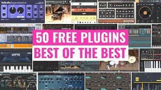 50 FREE VST PLUGINS with Demos!