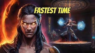 I beat my time! Fastest Sorceress in Diablo IV Season 7 (3rd Place World Record!)